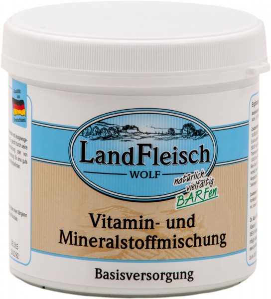 Landfleisch Wolf Vitamin,-Mineralmischung 250g